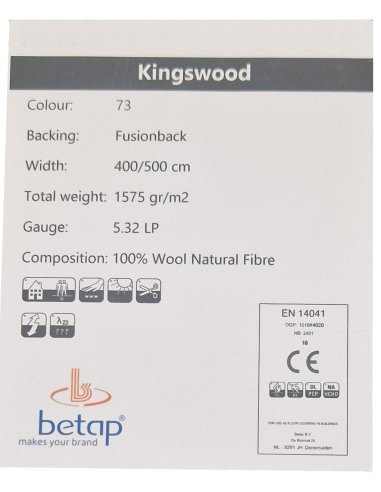 Mochetă de lână Kingswood Gri