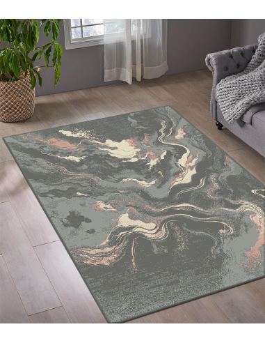 Covor Florence Grey-Flamingo...