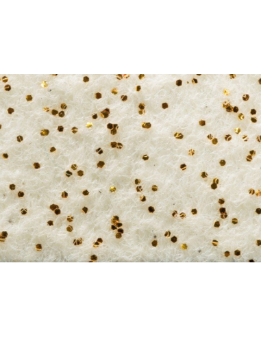 Mocheta Elea Glitter 217 Bianco Oro