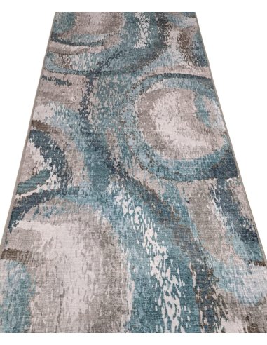 Traversa Antiderapanta Flannel Albastru
