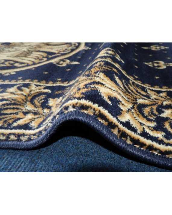 Covor Lotus Bisericesc Vulturi Albastru