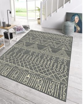 Covor Luna Rustic Gri
