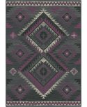 Covor Aladin Geometric Dgrey-Violet