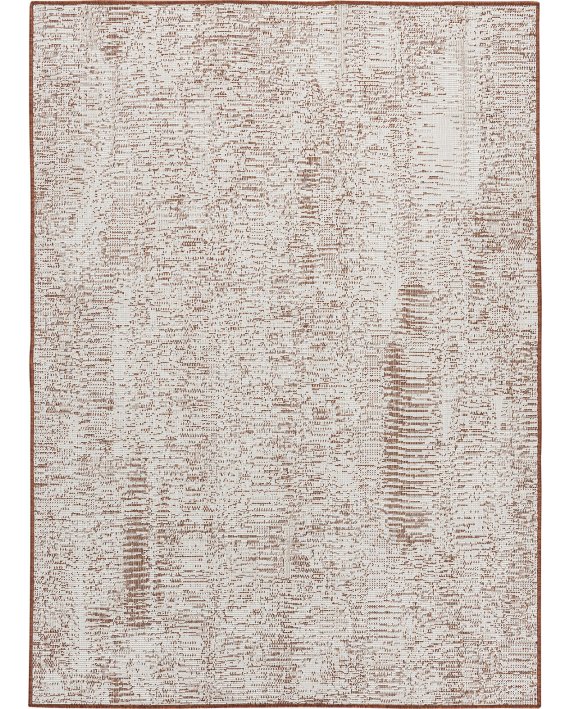 Covor Interior-Exterior Reversibil Floral Brussels Cayenne