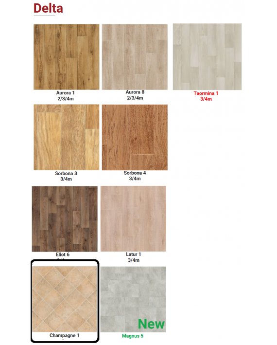 Linoleum Delta Champagne 1