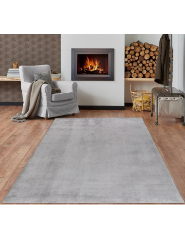 Covor Antiderapant Pufos Gri