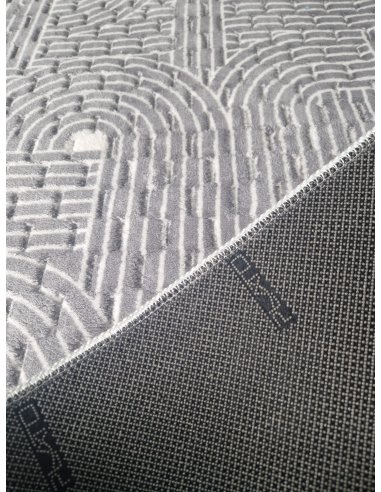 Covor Antiderapant Mozaik Anthracite